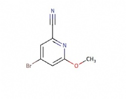 4-bromo-6-methoxypicolinonitrile