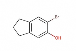 6-bromo-2,3-dihydro-1H-inden-5-ol