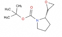 (2S)-1-(t-butoxycarbonyl)-2-(1,2-epoxyethyl)pyrrolidine