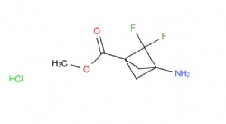 Methyl 3-amino-2,2-difluorobicyclo[1.1.1]pentane-1-carboxylate hydrochloride
