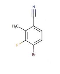 4-bromo-3-fluoro-2-methylbenzonitrile