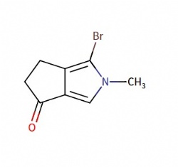 1-Bromo-2-methyl-5,6-dihydrocyclopenta[c]pyrrol-4(2H)-one