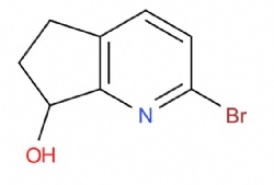 2-bromo-6,7-dihydro-5H-cyclopenta[b]pyridin-7-ol