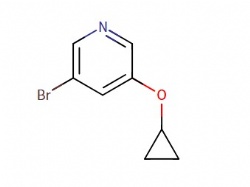 3-bromo-5-cyclopropoxypyridine