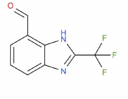2-(Trifluoromethyl)-1H-benzimidazole-7-carbaldehyde