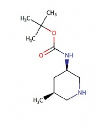tert-butyl ((3R,5S)-5-methylpiperidin-3-yl)carbamate