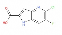5-Chloro-6-fluoro-1H-pyrrolo[3,2-b]pyridine-2-carboxylic acid