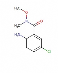 2-Amino-5-chloro-N-methoxy-N-methylbenzamide