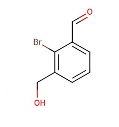 2-bromo-3-(hydroxymethyl)benzaldehyde