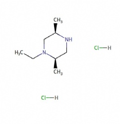(2R,5R)-1-ethyl-2,5-dimethylpiperazine dihydrochloride