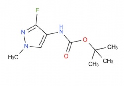tert-butyl N-(3-fluoro-1-methyl-1H-pyrazol-4-yl)carbamate