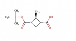 (2S,3R)-1-tert-butoxycarbonyl-2-methyl-azetidine-3-carboxylic acid