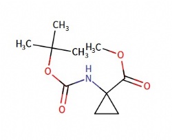Methyl 1-((tert-butoxycarbonyl)amino)cyclopropanecarboxylate
