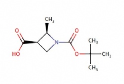 (2R,3R)-1-(tert-butoxycarbonyl)-2-methylazetidine-3-carboxylic acid