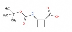 rac-(1R,2S)-2-{[(tert-butoxy)carbonyl]amino}cyclobutane-1-carboxylic acid