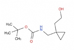 tert-butyl N-{[1-(2-hydroxyethyl)cyclopropyl]methyl}carbamate