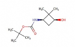 rac-tert-butyl N-[(1R,3S)-3-hydroxy-2,2-dimethylcyclobutyl]carbamate