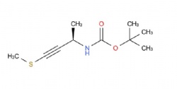 tert-butyl (R)-(4-(methylthio)but-3-yn-2-yl)carbamate