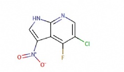 5-chloro-4-fluoro-3-nitro-1H-pyrrolo[2,3-b]pyridine