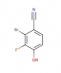 2-bromo-3-fluoro-4-hydroxybenzonitrile