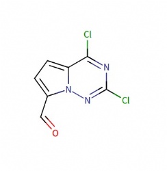 2,4-Dichloropyrrolo[2,1-f][1,2,4]triazine-7-carbaldehyde