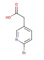 2-(6-bromopyridin-3-yl)acetic acid