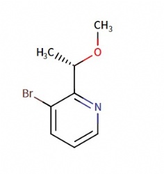 (S)-3-bromo-2-(1-methoxyethyl)pyridine