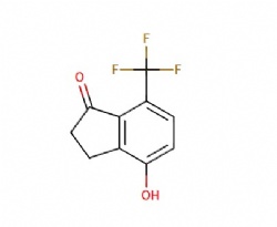 4-hydroxy-7-(trifluoromethyl)-2,3-dihydro-1H-inden-1-one