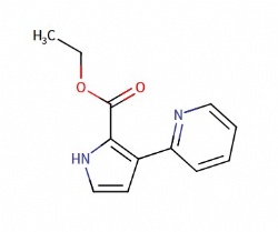 ethyl 3-(pyridin-2-yl)-1H-pyrrole-2-carboxylate