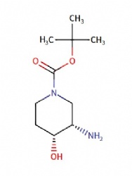 t-Butyl (3S,4R)-3-amino-4-hydroxypiperidine-1-carboxylate
