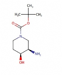 tert-butyl (3R,4S)-3-amino-4-hydroxypiperidine-1-carboxylate