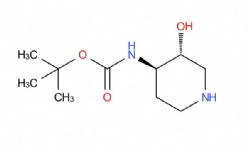rac-tert-butyl N-((3R,4R)-3-hydroxypiperidin-4-yl)carbamate