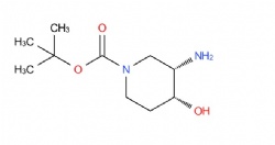t-Butyl (3S,4R)-3-amino-4-hydroxypiperidine-1-carboxylate