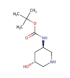 tert-Butyl N-[(3R,5R)-5-hydroxy-3-piperidyl]carbamate