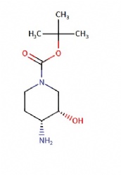 (3S,4R)-tert-Butyl 4-amino-3-hydroxypiperidine-1-carboxylate