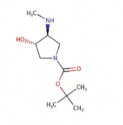 (3S,4S)-tert-Butyl 3-hydroxy-4-(methylamino)pyrrolidine-1-carboxylate