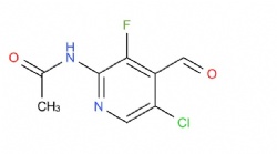 N-(5-chloro-3-fluoro-4-formylpyridin-2-yl)acetamide