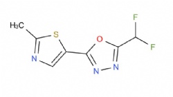 2-(Difluoromethyl)-5-(2-methylthiazol-5-yl)-1,3,4-oxadiazole