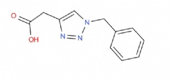 2-(1-benzyl-1H-1,2,3-triazol-4-yl)acetic acid