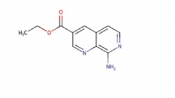 ethyl 8-amino-1,7-naphthyridine-3-carboxylate