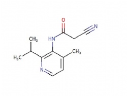 2-cyano-N-(2-isopropyl-4-methyl-3-pyridyl)acetamide
