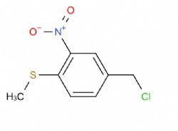 (4-(chloromethyl)-2-nitrophenyl)(methyl)sulfane