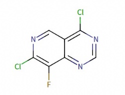 4,7-dichloro-8-fluoropyrido[4,3-d]pyrimidine