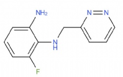 3-Fluoro-N2-(3-pyridazinylmethyl)-1,2-benzenediamine