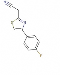 2-(4-(4-fluorophenyl)thiazol-2-yl)acetonitrile