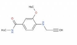3-Methoxy-N-methyl-4-(prop-2-yn-1-ylamino)benzamide