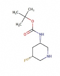 tert-Butyl ((3S,5R)-5-fluoropiperidin-3-yl)carbamate