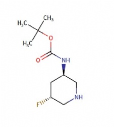tert-butyl ((3R,5R)-5-fluoropiperidin-3-yl)carbamate