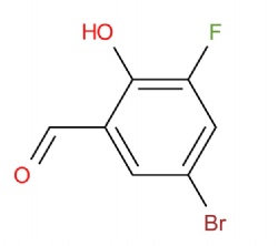 5-bromo-3-fluoro-2-hydroxybenzaldehyde