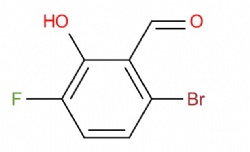 6-bromo-3-fluoro-2-hydroxybenzaldehyde